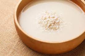 The advantages of rice water for hair and skin