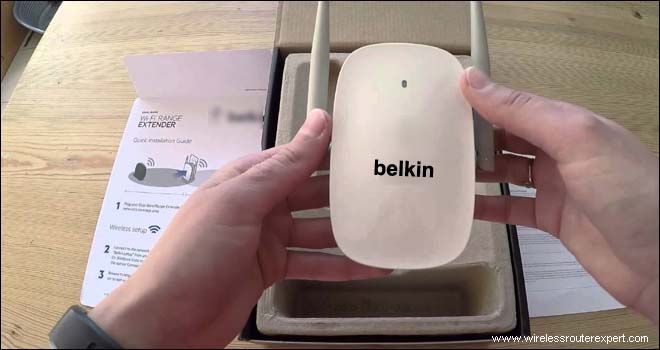 Belkin extender setup