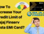 insta emi card credit limit increase