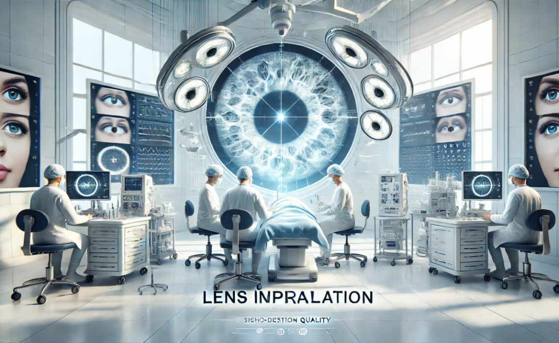 Lens implantation